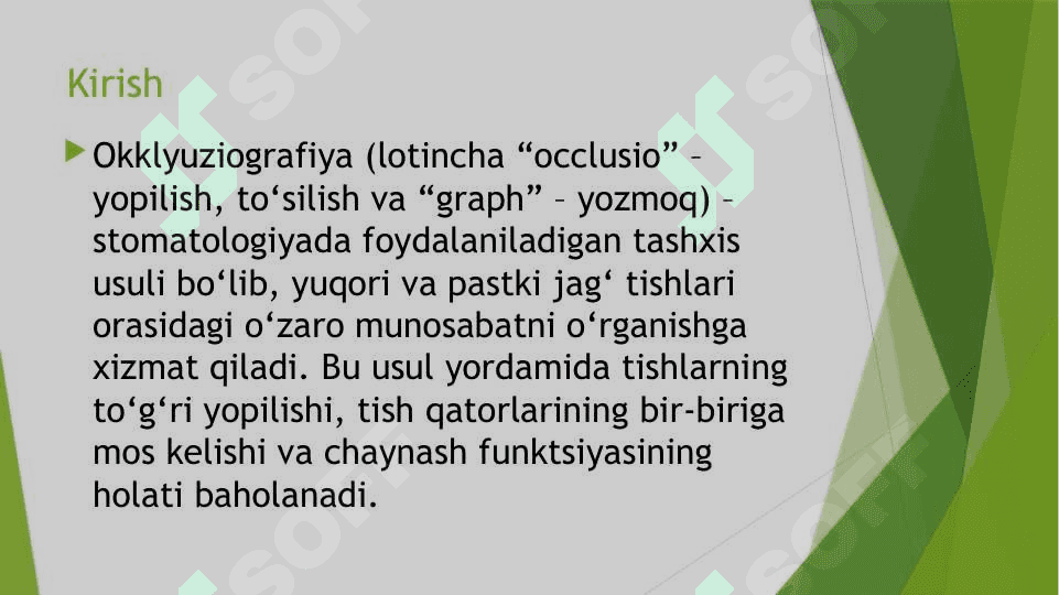 Okklyuziografiya usuli 3