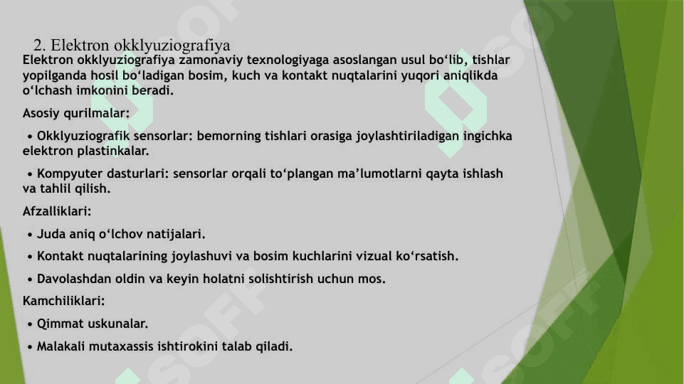 Okklyuziografiya usuli 8