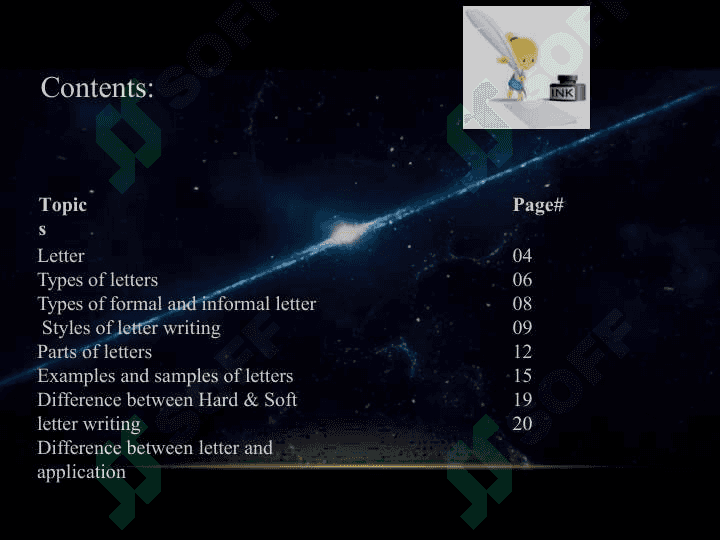 Presentation On Letters And Their Types 2