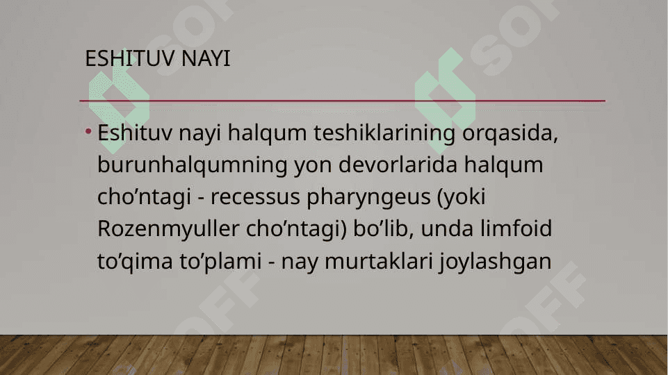 xalqum anatomiyasi. Xalqum o’tkir va surunkali kassaliklar 8
