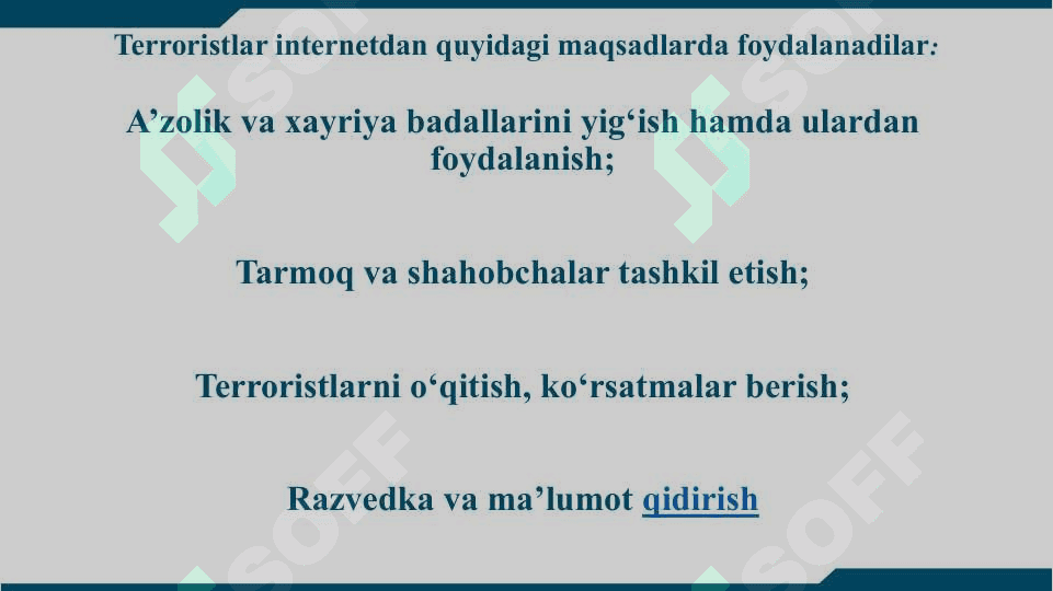 GLOBALLASHUV DAVRIDA AXBOROT MADANIYATI ZARURIYATI 7