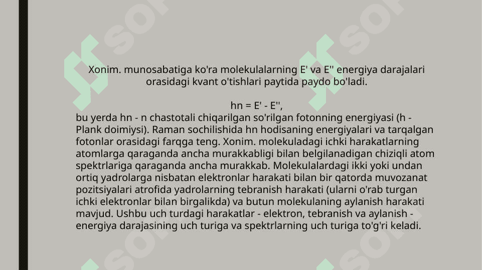 Molekulyar spektrlarning xillari 3