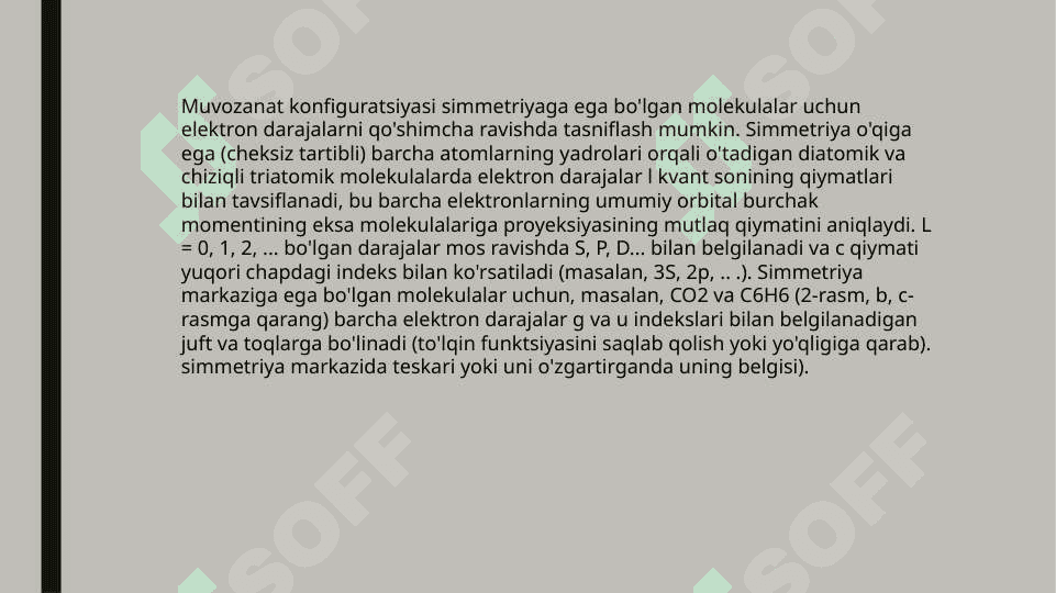 Molekulyar spektrlarning xillari 8