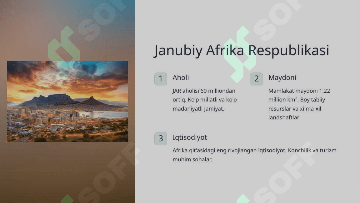 Janubiy Afrika 3