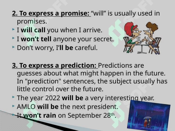 SIMPLE FUTURE AND FUTURE PROGRESSIVE 5