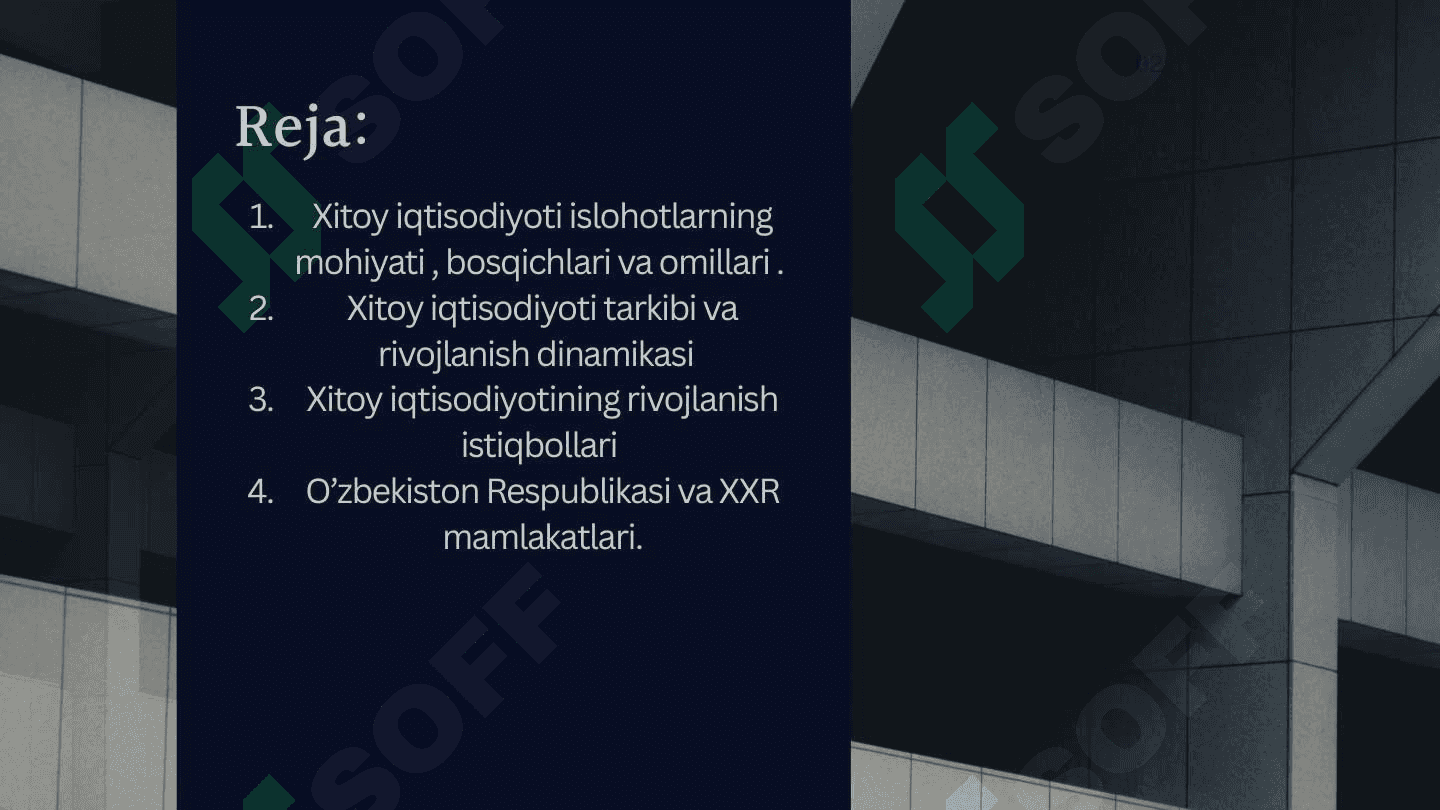 Xitoy iqtisodiyoti 2