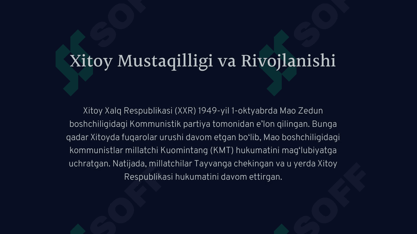 Xitoy iqtisodiyoti 3