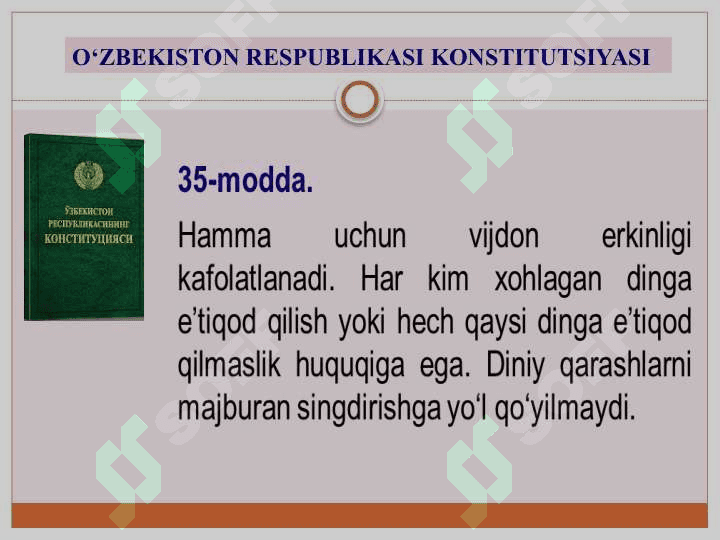 Dinshunoslik fanining predmeti, maqsadi va vazifalari 3