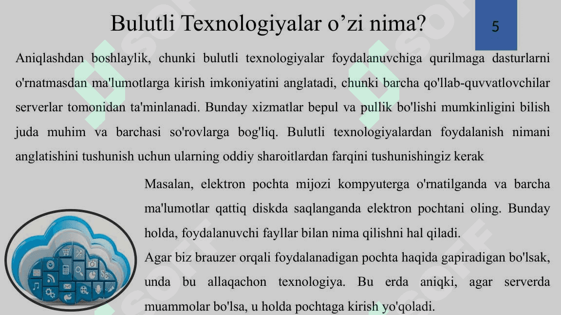 Bulutli Texnologiyalar 5