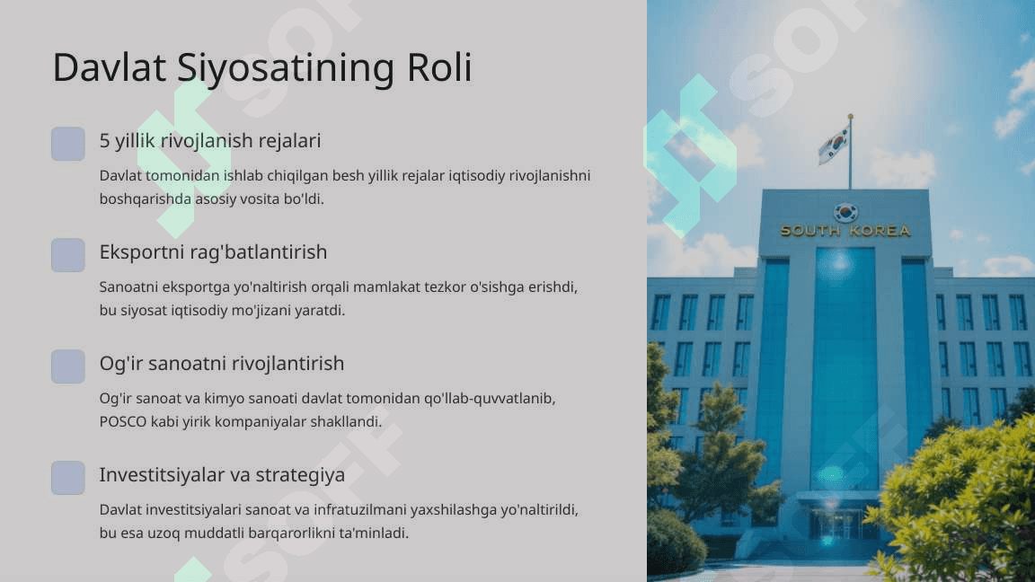 Koreya Respublikasining Iqtisodiy O'sishi: Muvoffaqiyat Sirlari 3