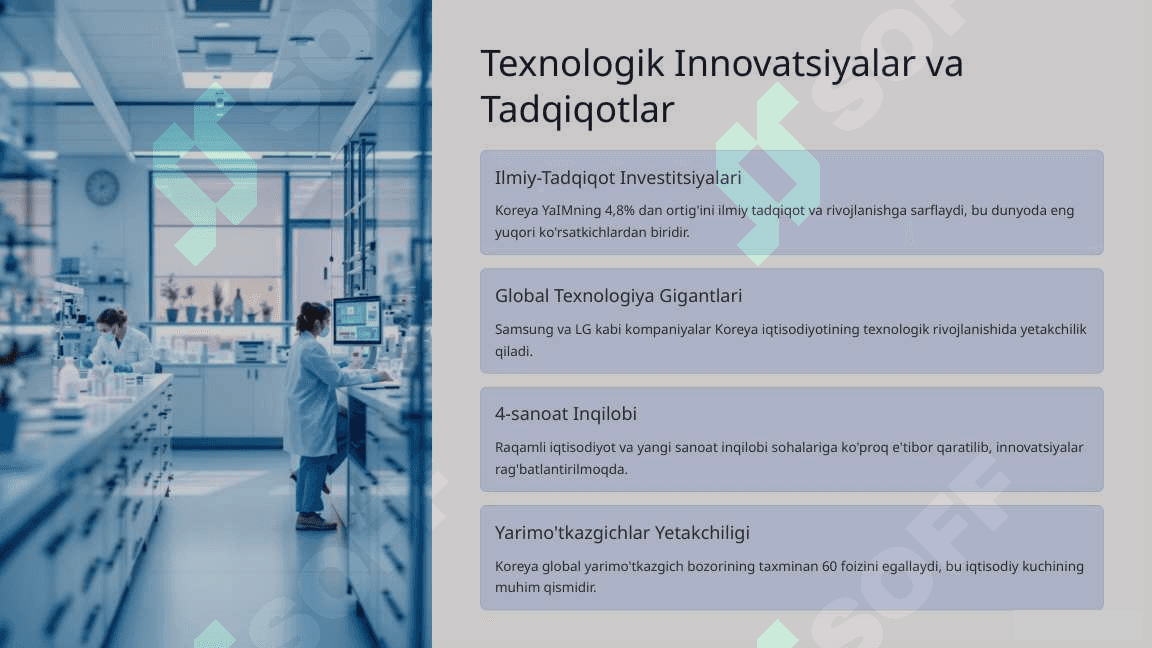 Koreya Respublikasining Iqtisodiy O'sishi: Muvoffaqiyat Sirlari 4