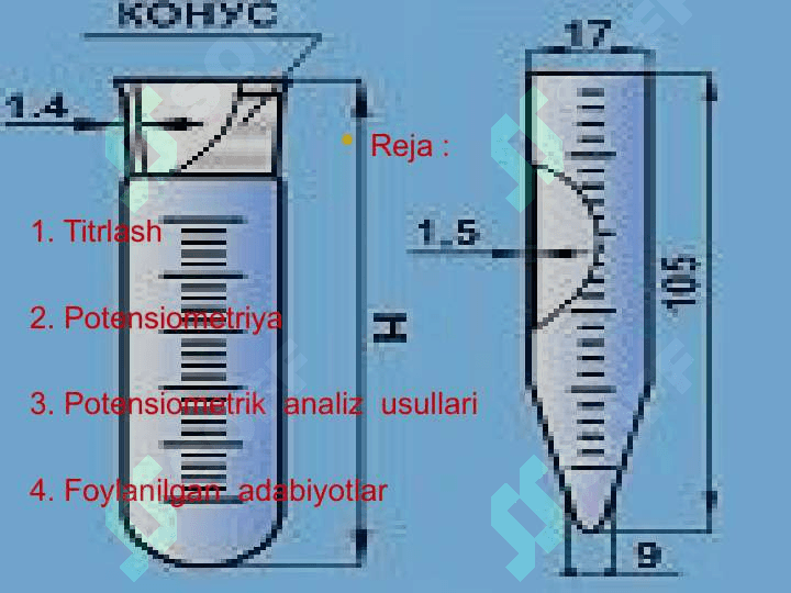 Potensiometrik titrlash 2