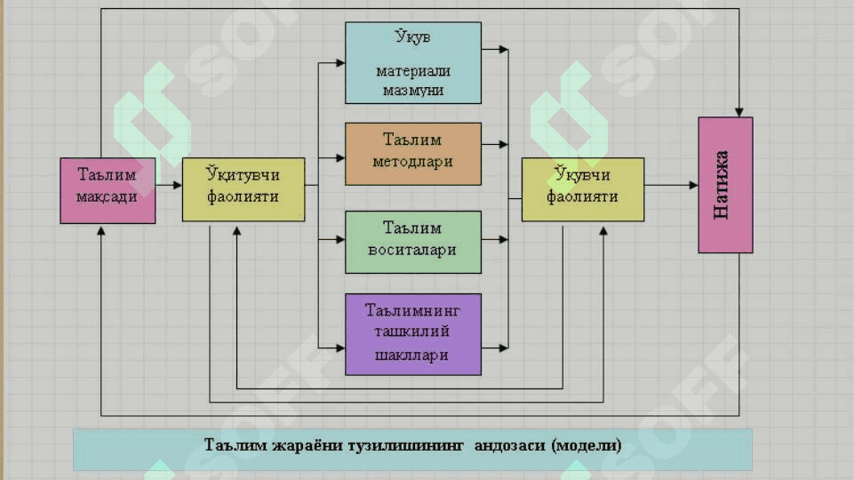 Таълим жараёнининг моҳияти 6