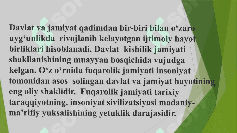 Fuqarolik jamiyati tushunchasi 2