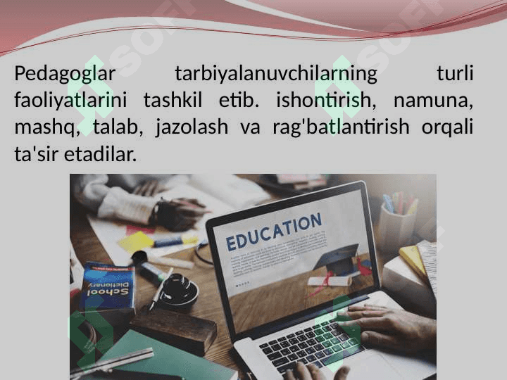 UMUMIY PEDAGOGIKA VA SHAXSIY RIVOJLANISH 4