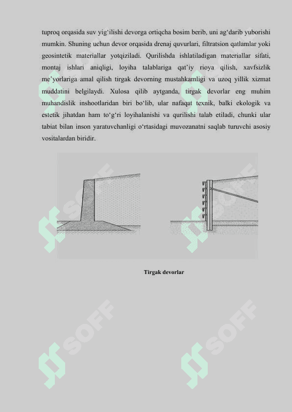 Tirgak devorlar. Yarim ko'priklar, estakadalar.docx 7