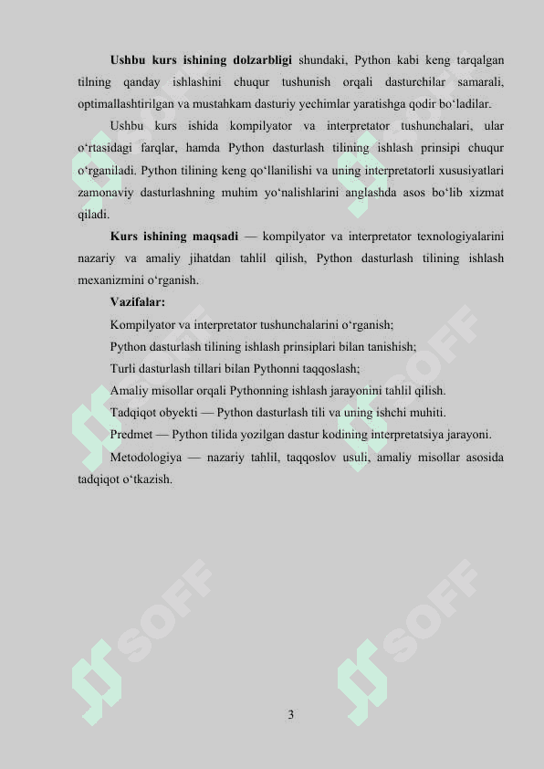 Interpretator va kompilyator  Pythonning ish prinsipi 3