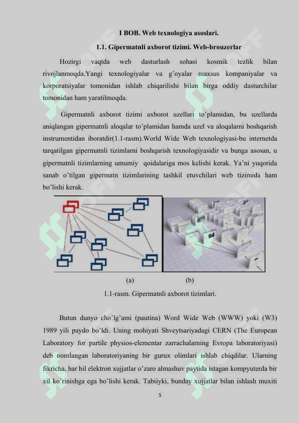 HTML jadvallari bilan ishlash 5