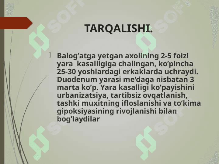 ME’DA VA O’N IKKI BARMOQLI ICHAK YARA KASALLIKLARI 2