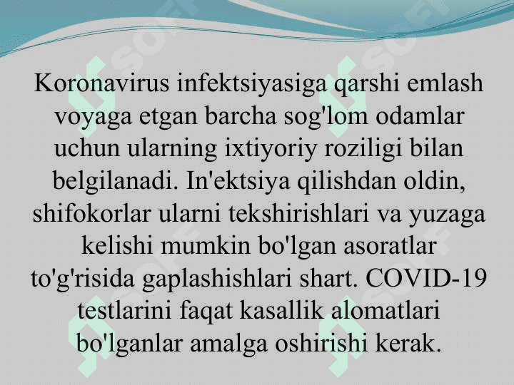 COVID-19  ga qarshi emlash chora-tadbirlari 3