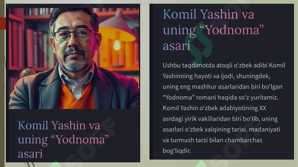 Komil Yashin Yodnoma asari 2