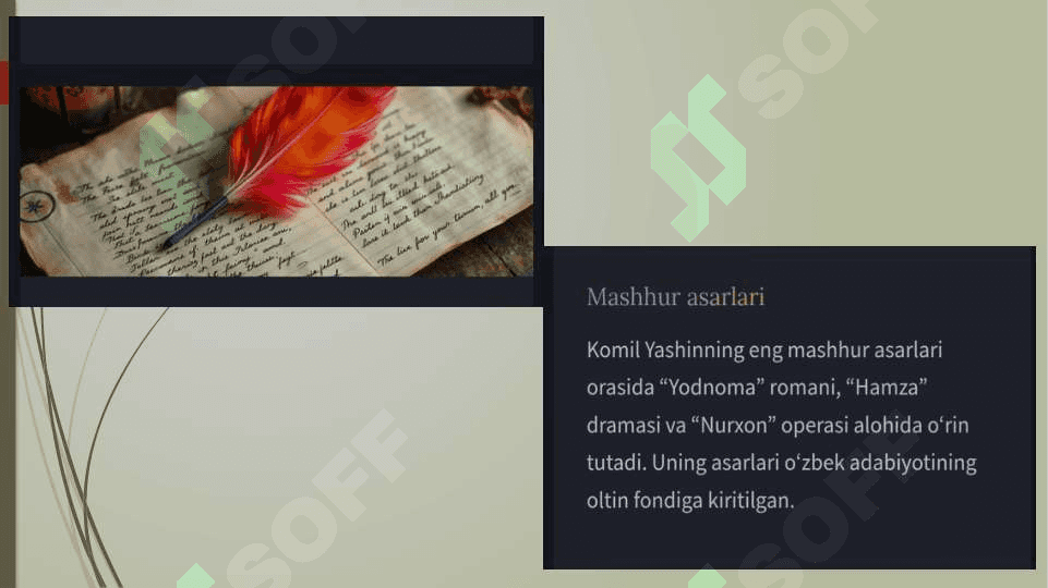 Komil Yashin Yodnoma asari 4