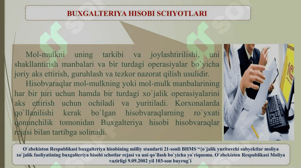 SCHYOTLAR TIZIMI VA IKKIYOQLAMA YOZUV 3
