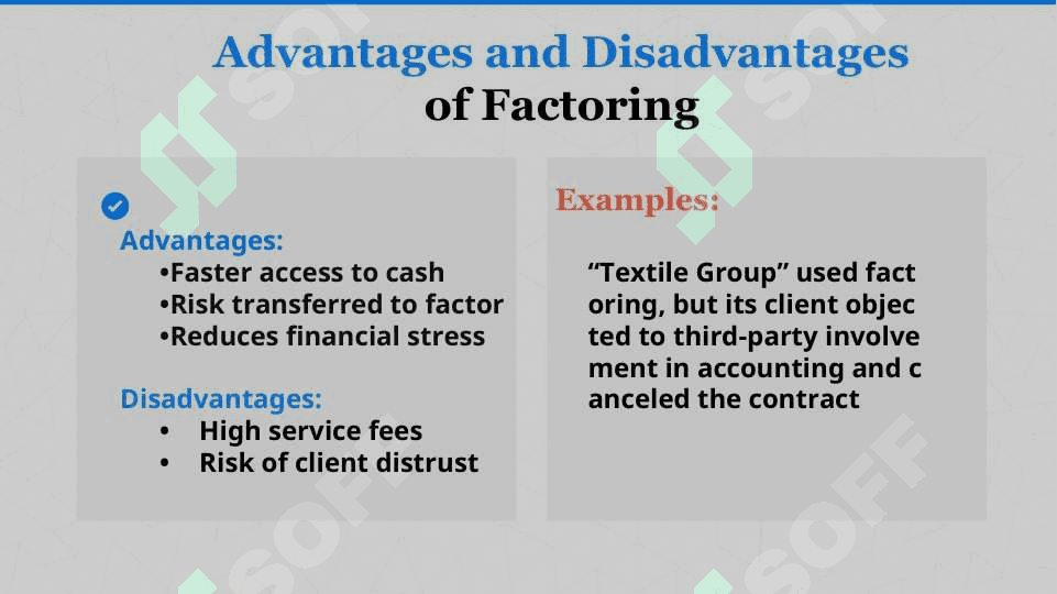 Factoring and Leasing in Commercial Bank 7