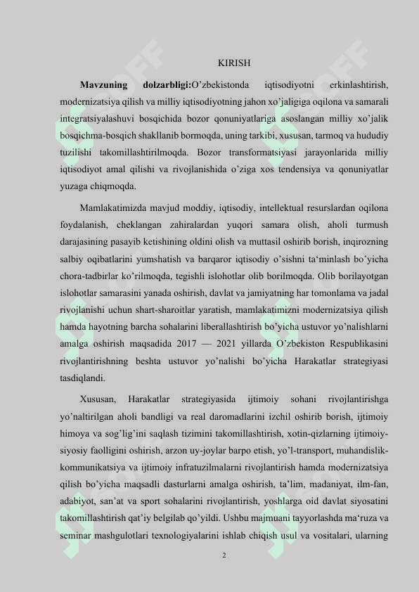 Sof monopoliya sharoitida korxonaning rakobatbardoshlik strategiyasi. 2