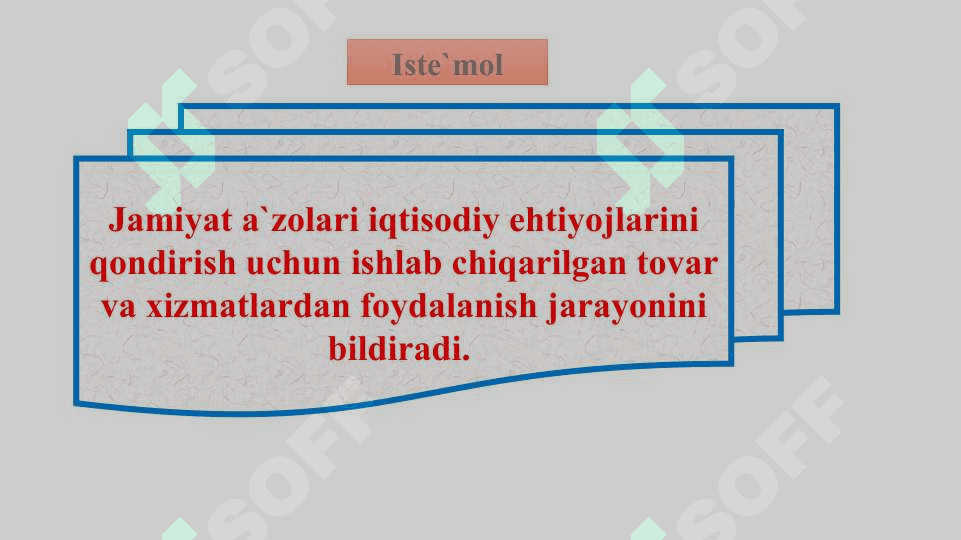 ISTE’MOL, JAMG‘ARISH VA INVESTITSIYA 4
