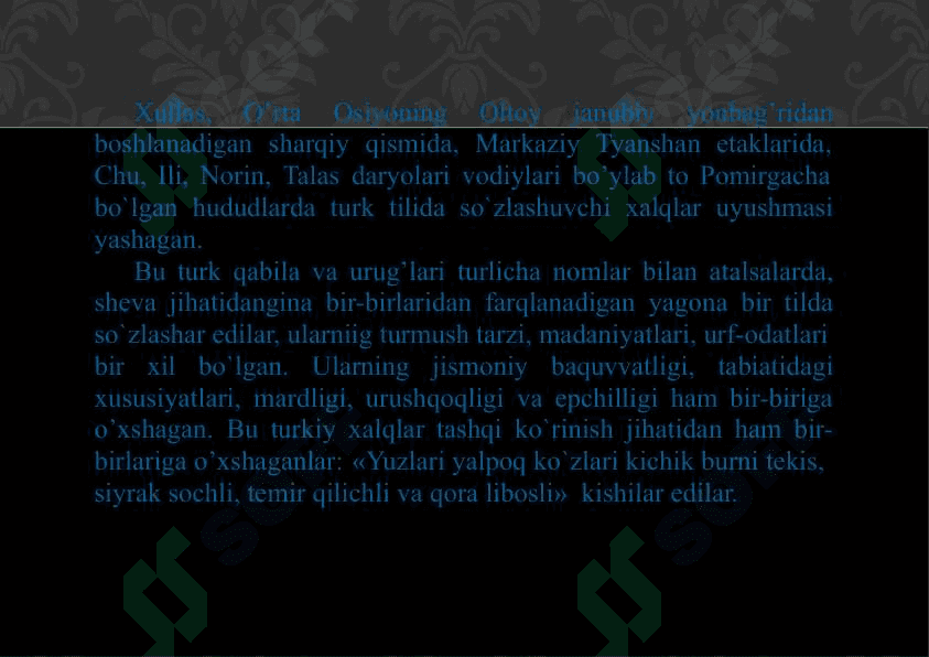 QORAXONIYLAR DAVRIDA MADANIYAT VA SAN’AT RIVOJI 8