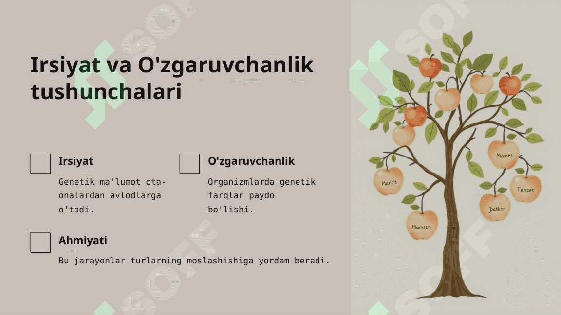 Genetika asoslari 2