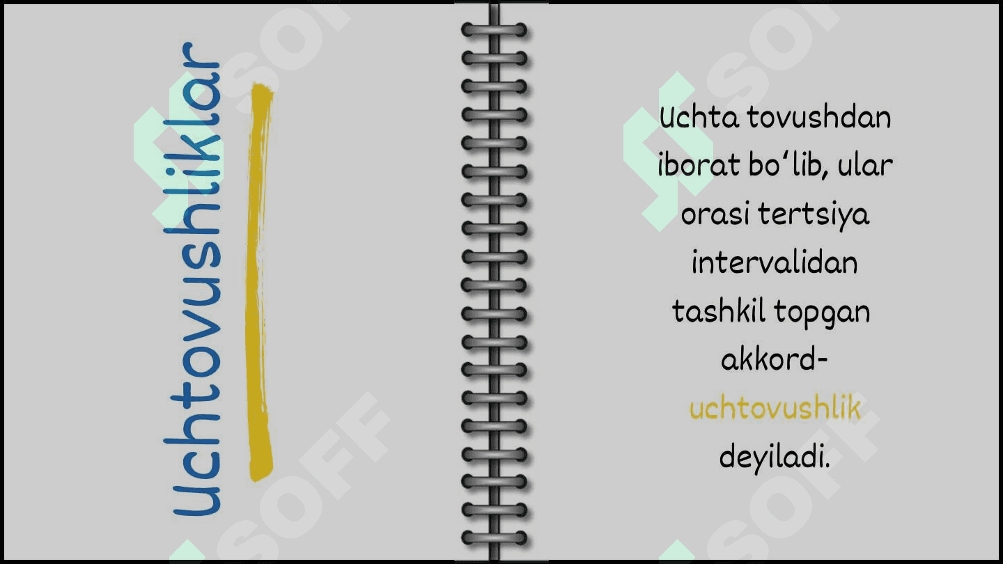 Uchtovushliklar va ularning turlari, aylanmalari 5
