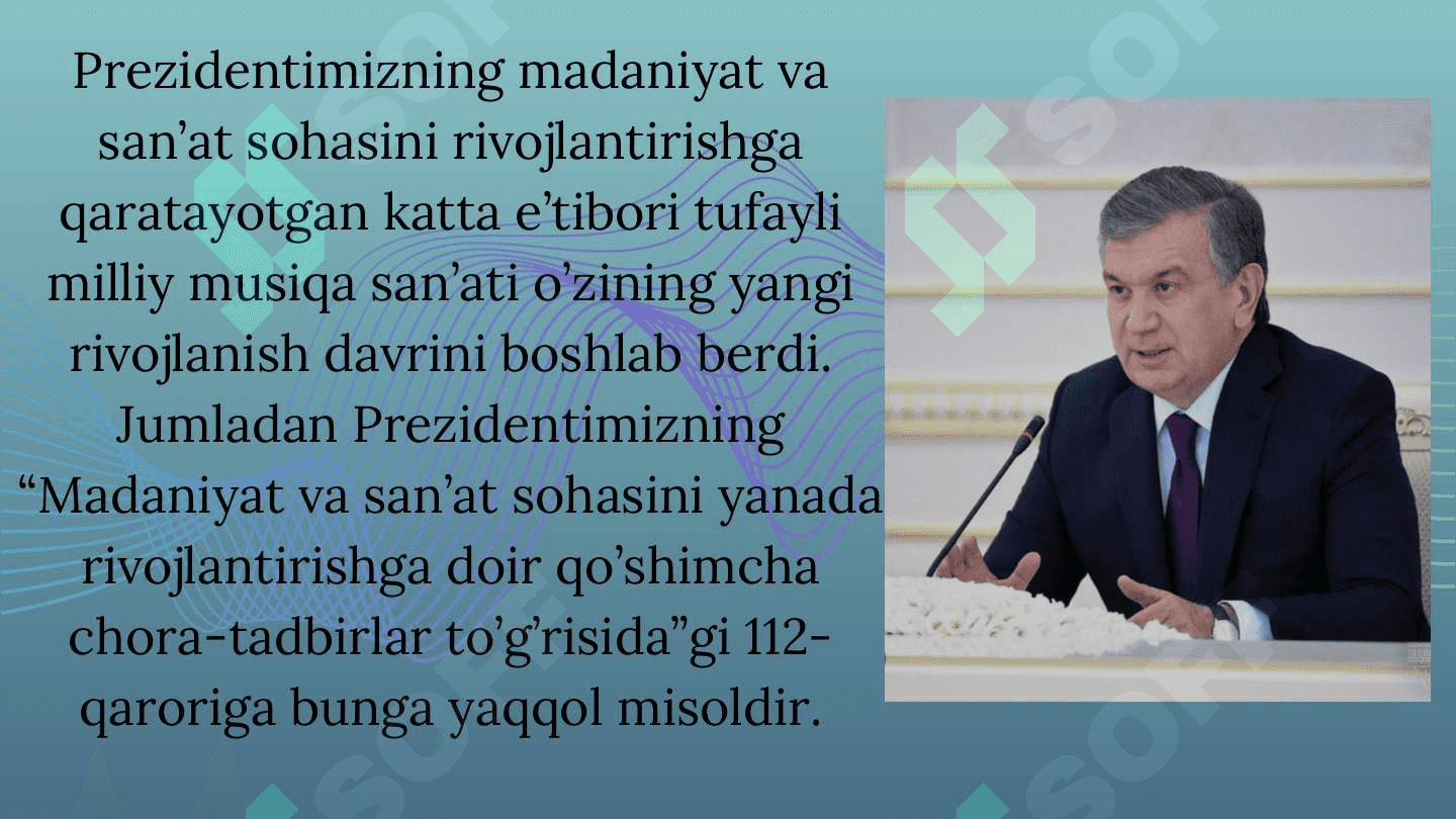 Cholg’u ijrochiligi va sozanda mahoratida repertuarning o’rni 4