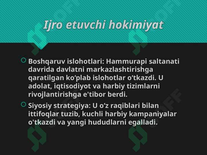Hammurapi va uning davlat boshqaruvi 4