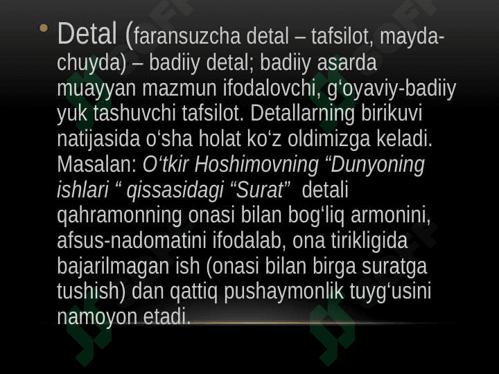 badiiy asarda detal 2