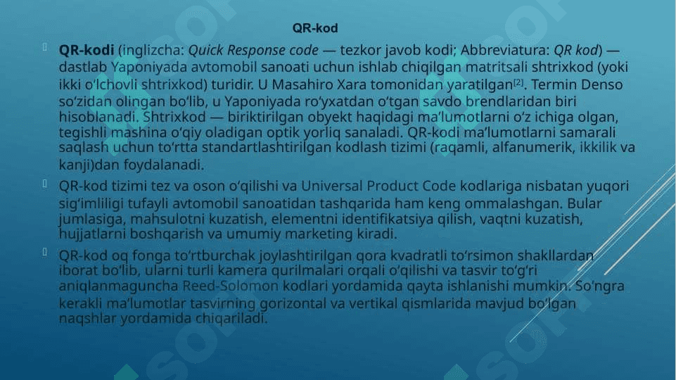 QR kod bilan ishlash 3