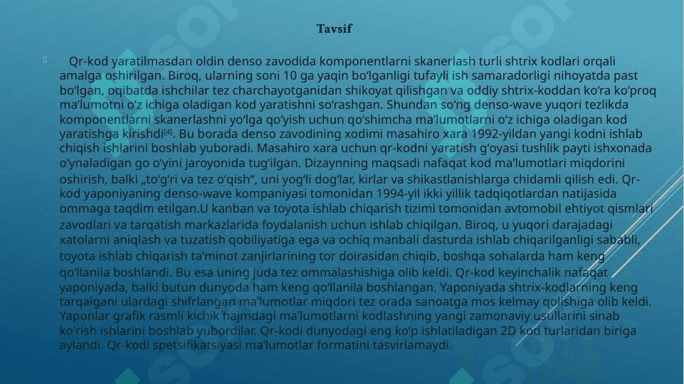 QR kod bilan ishlash 4