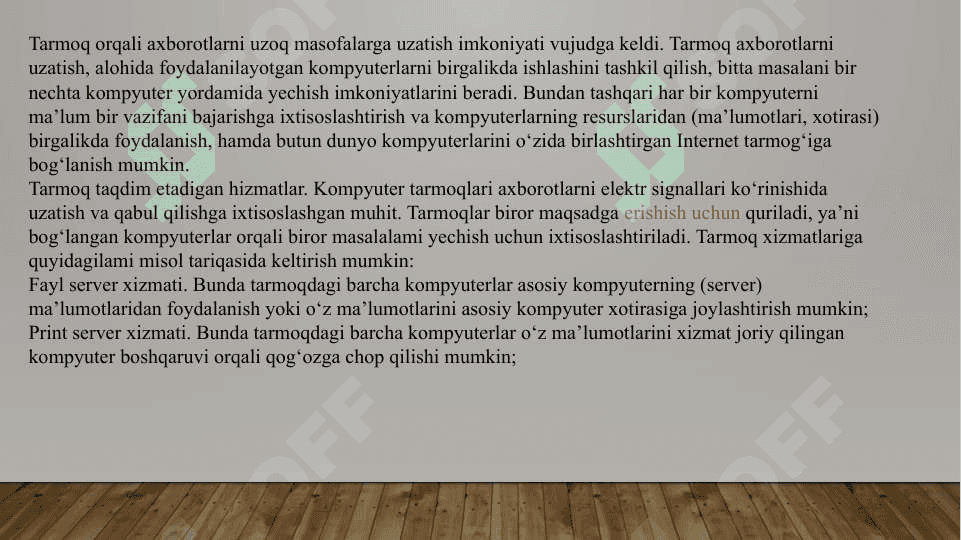 KOMPYUTER TARMOQLARI VA ULARNING AHAMIYATI 3