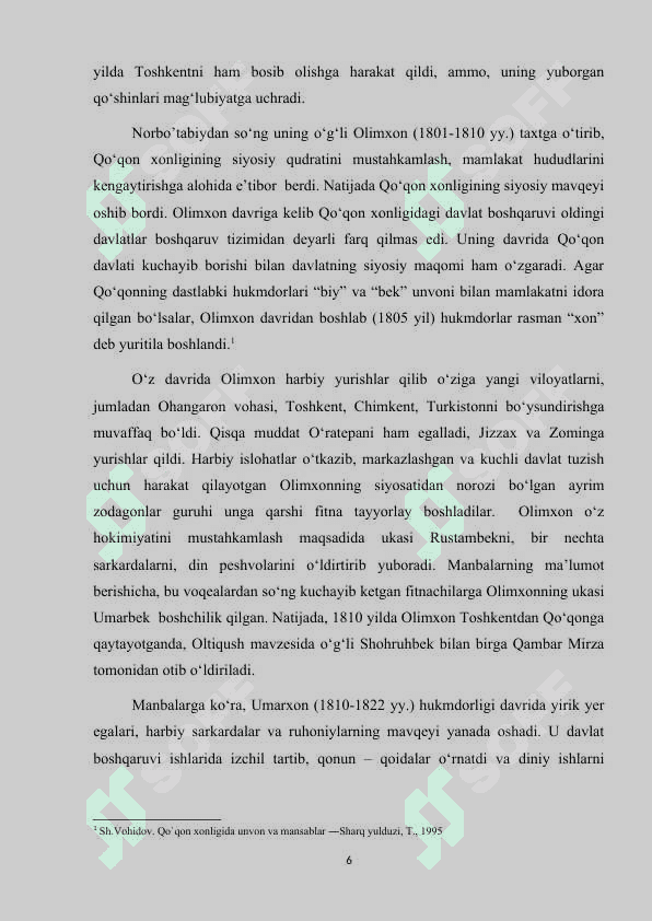Qo'qon xonligi madaniy hayoti va uning taraqqiyoti xususiyatlari 6