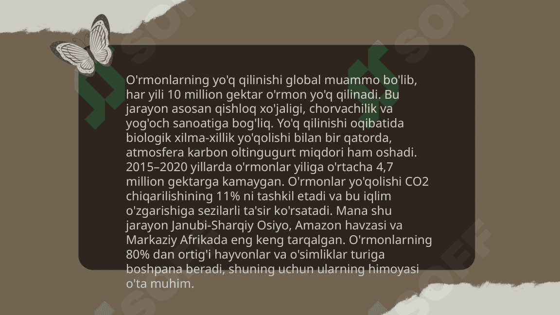 Iqlim oʻzgarishishini keltirib chiqaruvchi manbalar va omillar 7