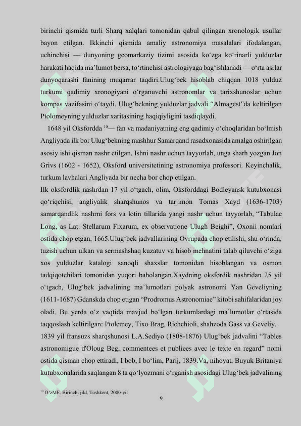 MIRZO ULUG’BEK BUYUK ALLOMA VA DAVLAT ARBOBI 8