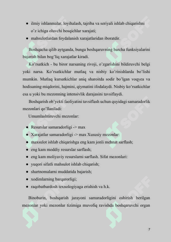 KOMPANIYA MUVAFFAGIYATINI BELGILOVCHI OMILLAR 7
