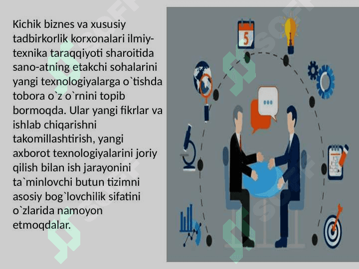 Kichik biznes va xususiy tadbirkorlik 3