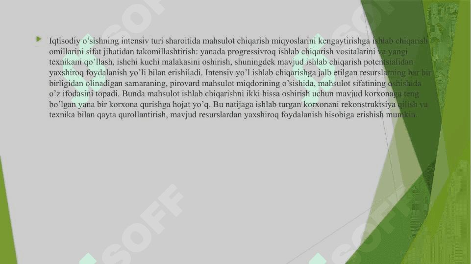 Iqtisodiy o’sish va milliy boylik 7