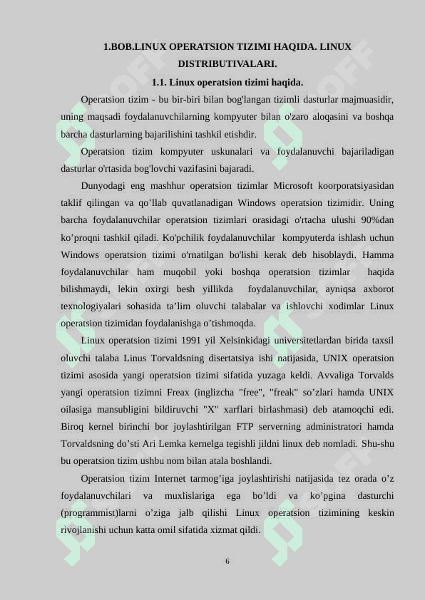 Linux operatsion tizimida lokal tarmoq kompyuterlarini boshqarish. 6