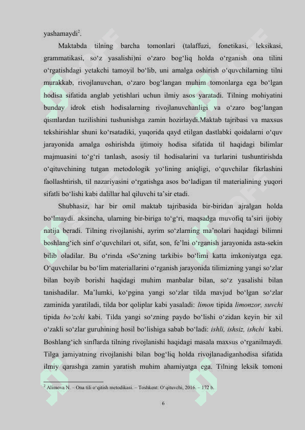 BOSHLANG‘ICH SINFLARDA “SO‘Z TARKIBI” MAVZUSINI O‘RGATISH METODIKASI 5