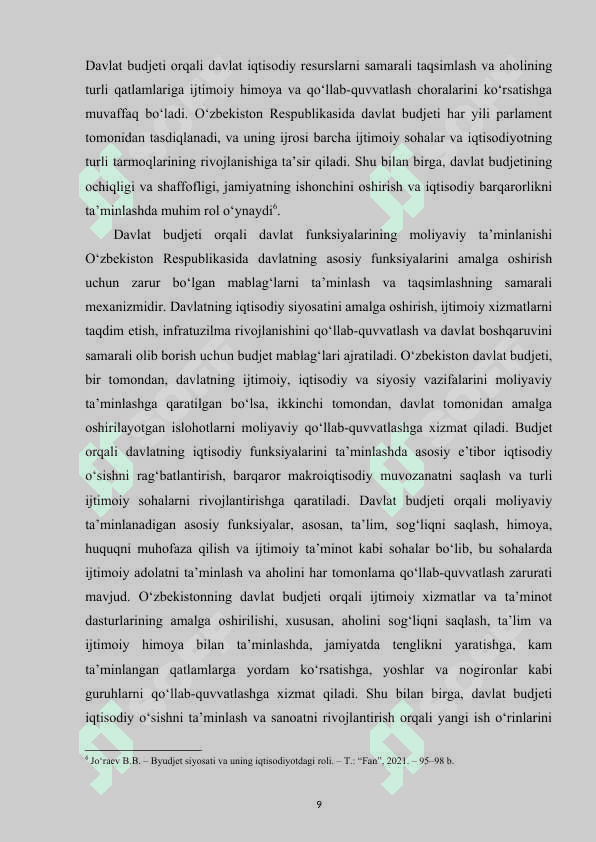 DAVLAT BUDJETINING MOHIYATI VA AHAMIYATI2 8