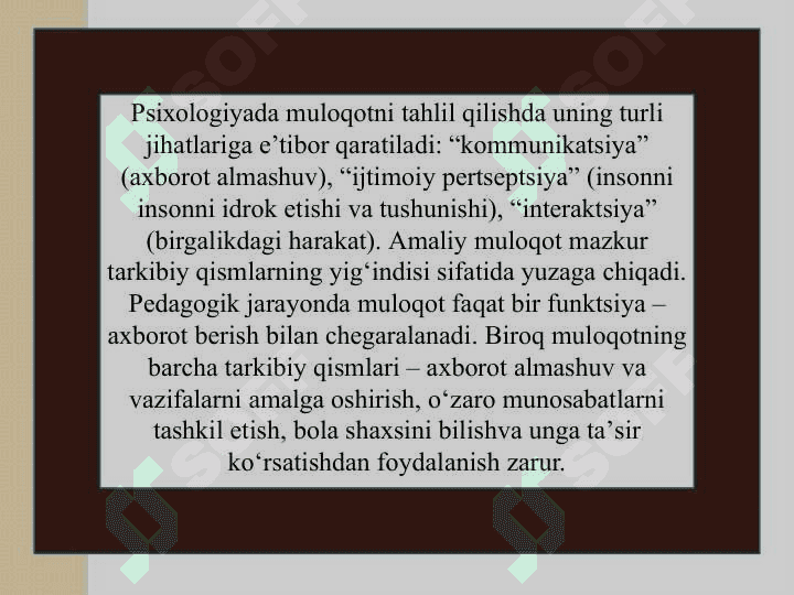 Pedagogik muloqotning tuzilishi va metodlari 5