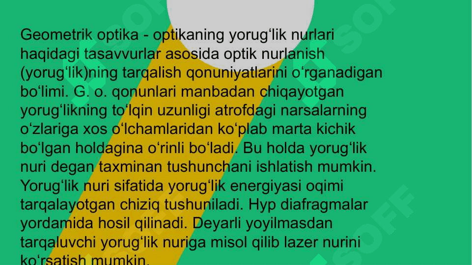 Geometrik optika qonunlariga oid masalalar yechish 3